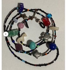 Southwestern Fetish Handmade Beaded Lanyard Eyeglass Holder